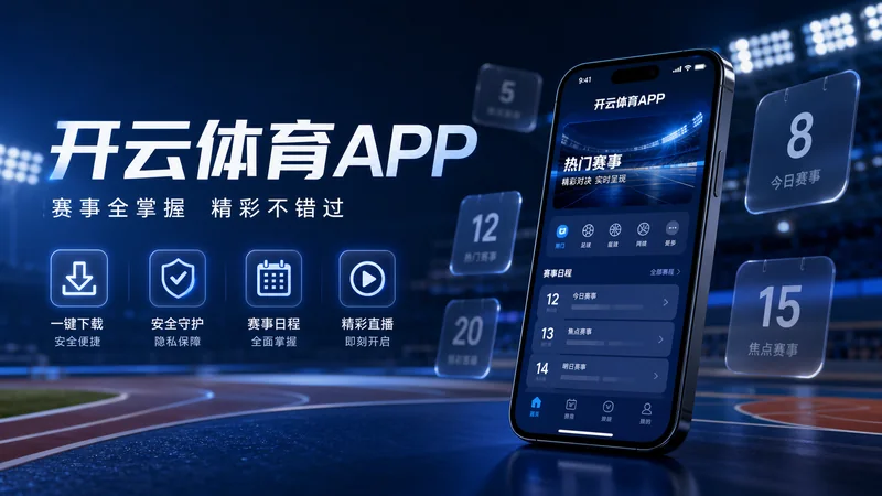 开云体育APP杯赛移动入口基础核对指南：杯赛主题、APP下载和赛事资讯衔接 场景图 8