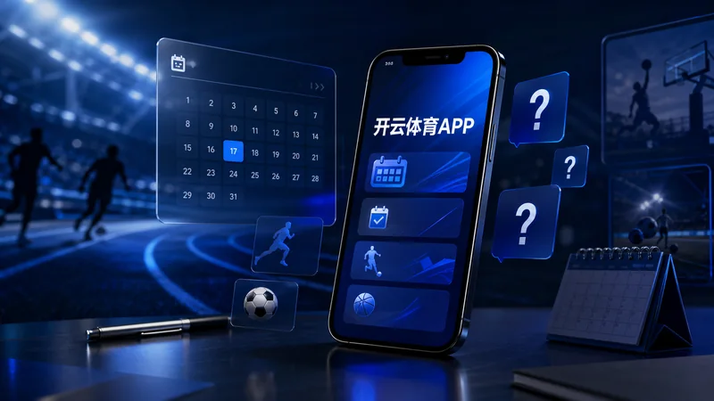 开云体育APP体育数据阅读指南：比分数据、赛程信息和移动端查看顺序 场景图 8